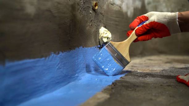 Commercial Vapor Barrier Installation project at a Porterfield, WI business property by SJ Waterproofing Pros
